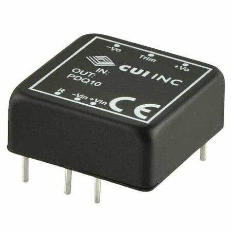 CUI Isolated Dc/Dc Converters 10W 18-75Vin 12Vout 835Ma Iso Reg Dip PDQ10-Q48-S12-D